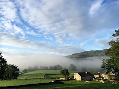 Appletreewick view from the Craven Arms